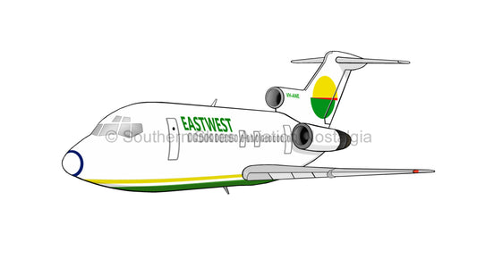 EastWest Airlines 727 VH-ANE - Final Livery (Caricature)