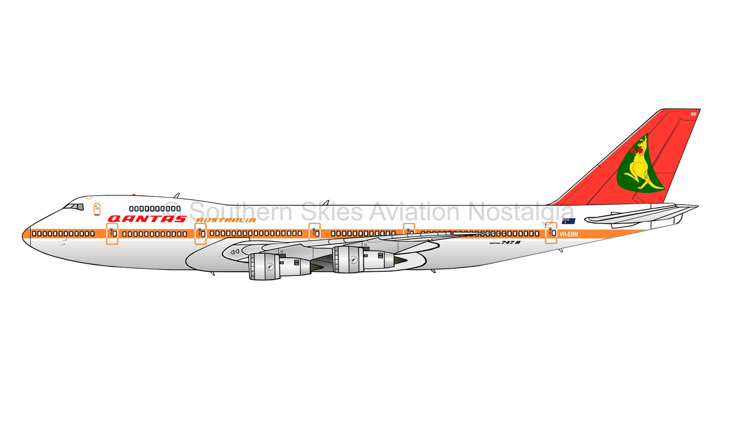 Qantas Side Profiles