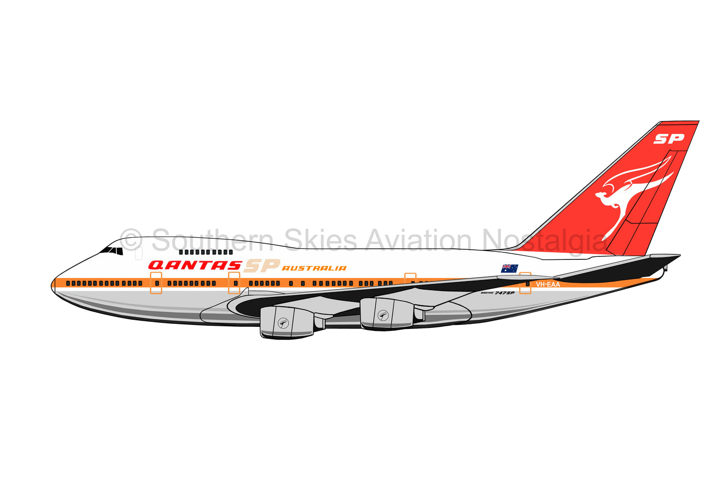 Qantas Side Profiles