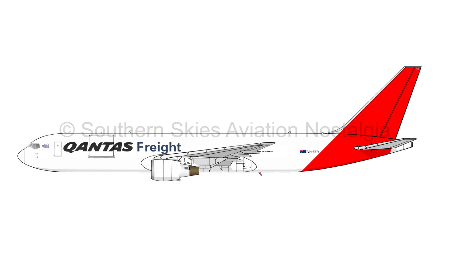 Qantas Side Profiles