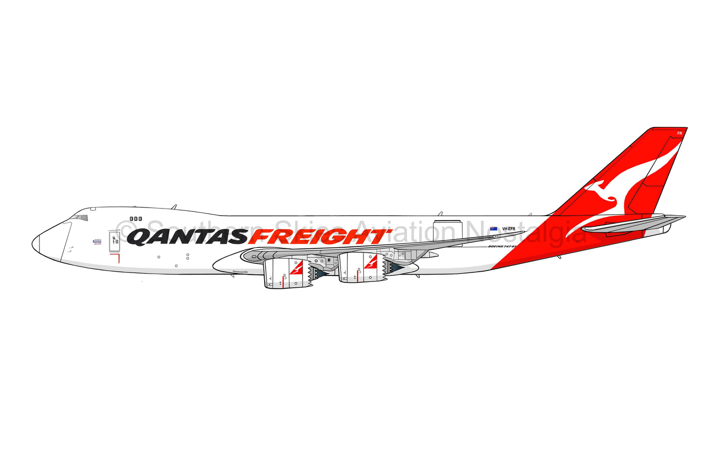 Qantas Side Profiles