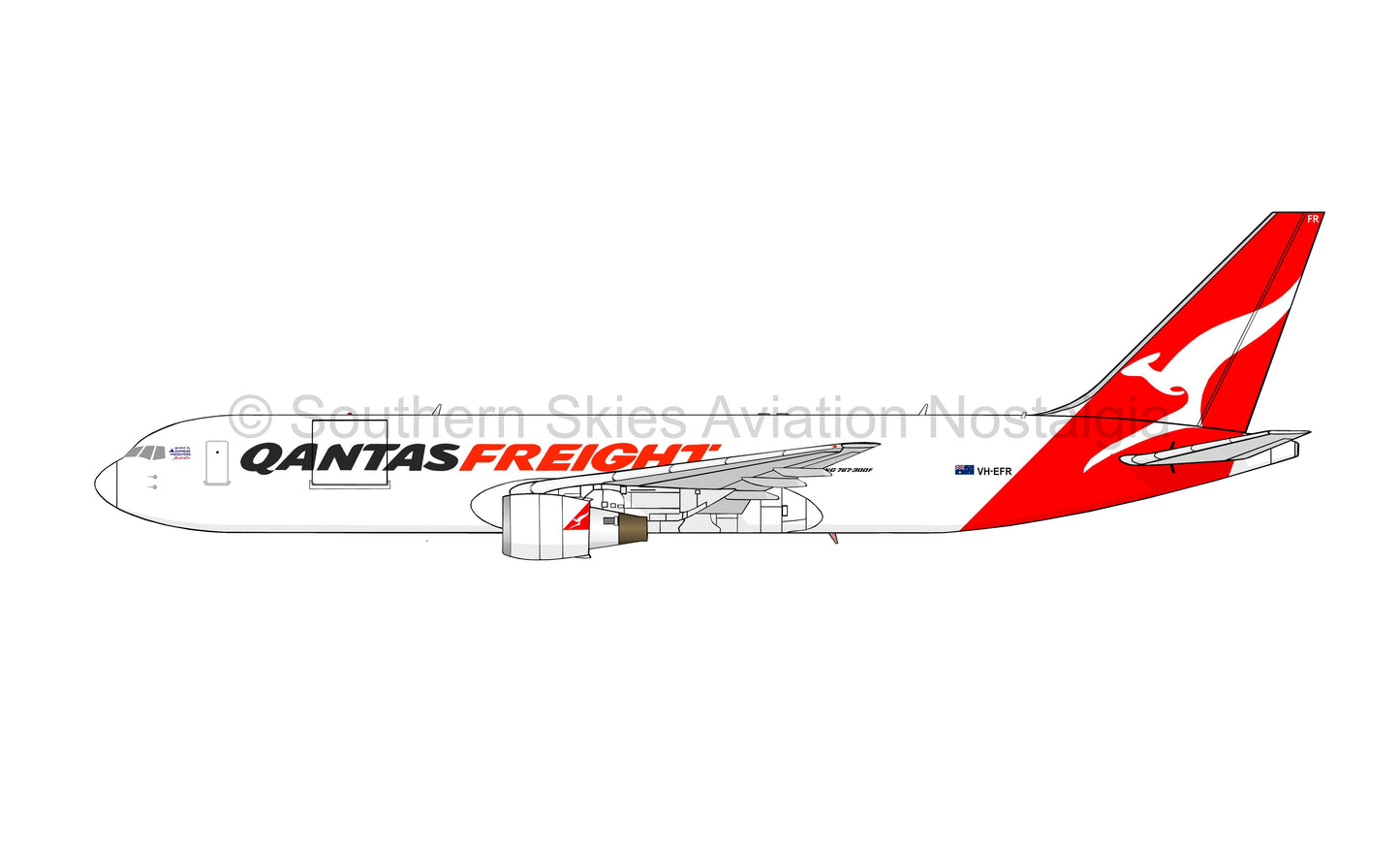 Qantas Side Profiles
