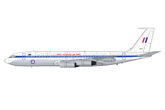 RAAF Boeing 707-338C Tanker A20-627 (Side Profile)