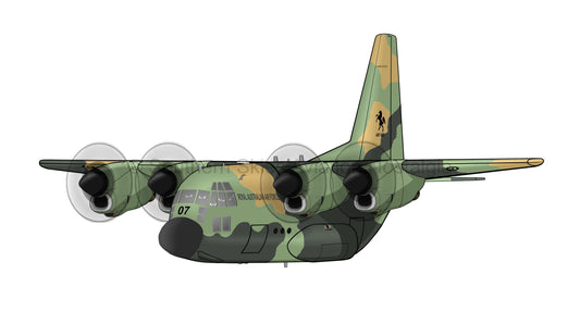 RAAF Lockheed C-130H Hercules A97-007 (Caricature)