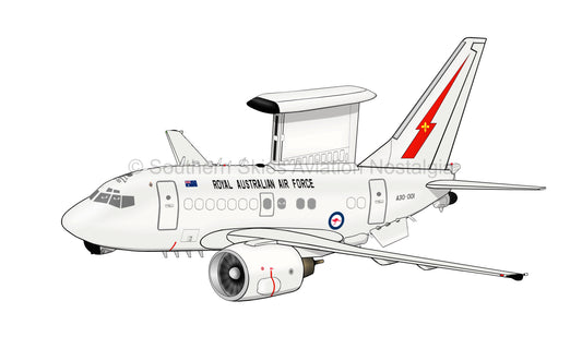 RAAF Boeing A30-001 Wedgetail (Caricature)