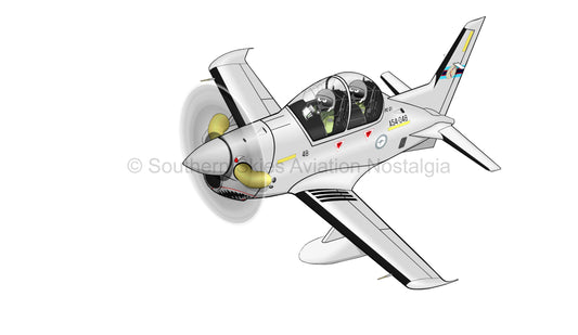 RAAF Pilatus PC-21 - A54-048 (Caricature)
