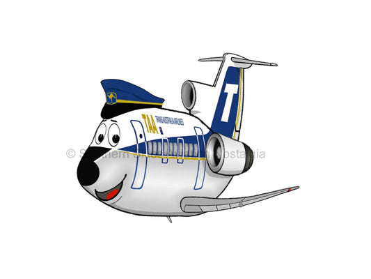 TAA 727 - Jolly Livery (Caricature)