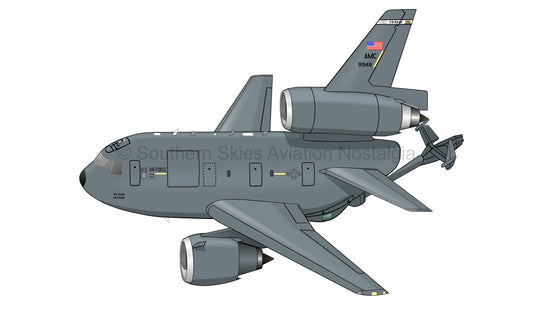 USAF KC10 79-91948 (Side Profile)
