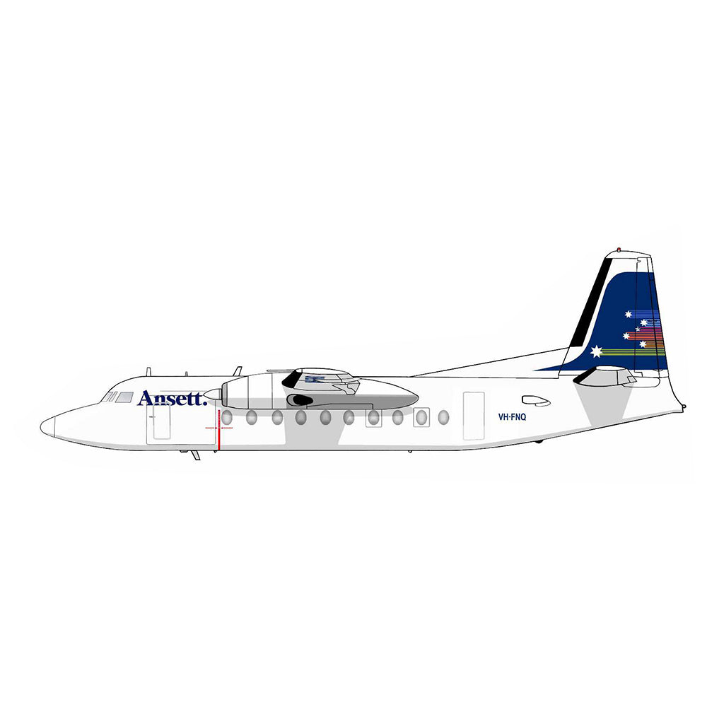 Ansett Shooting Stars 1980s Livery