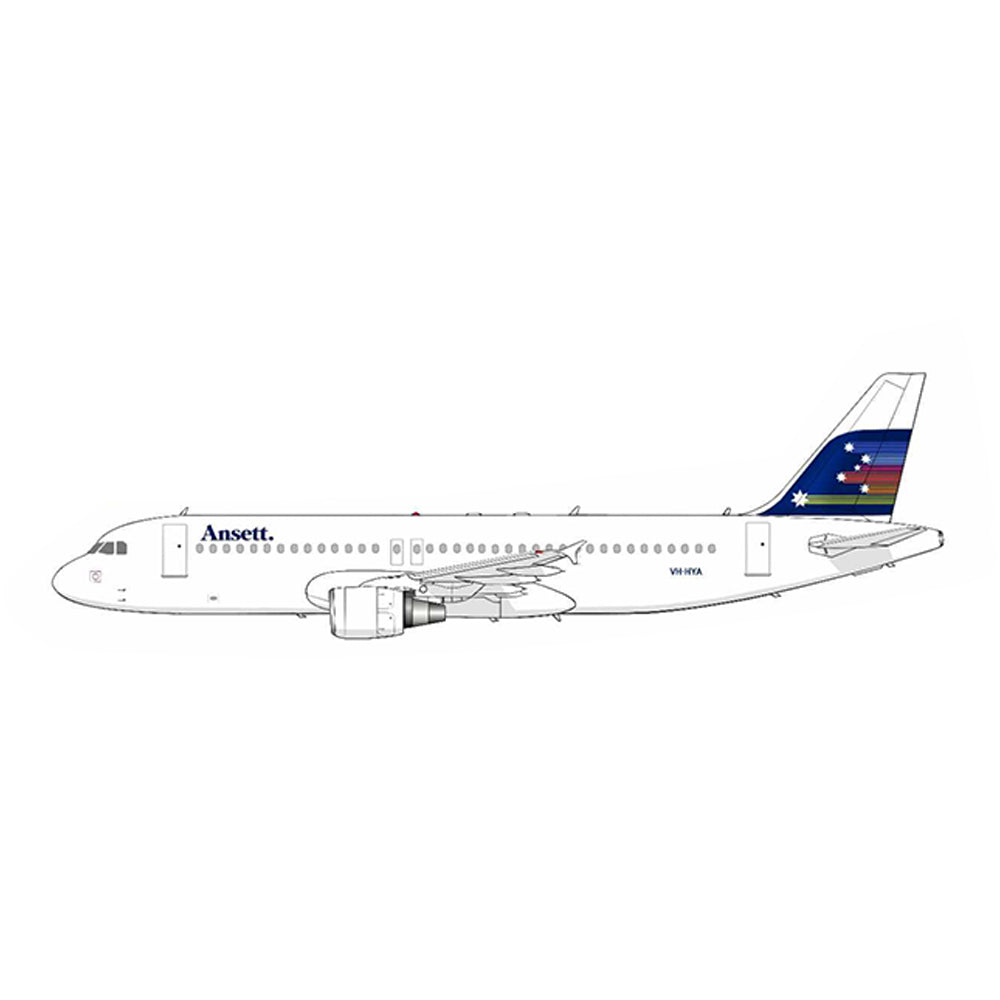 Ansett Shooting Stars 1980s Livery