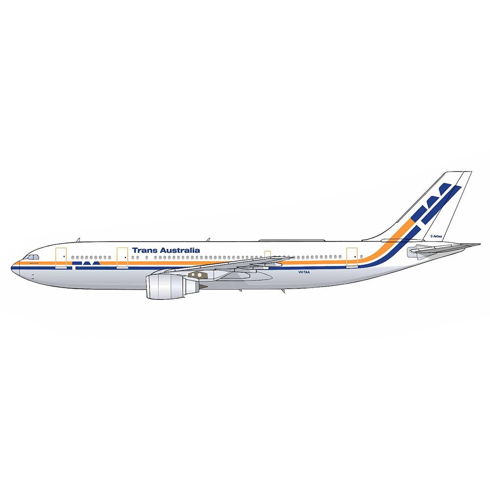 Trans Australia Airlines 1980s Camel Hump livery