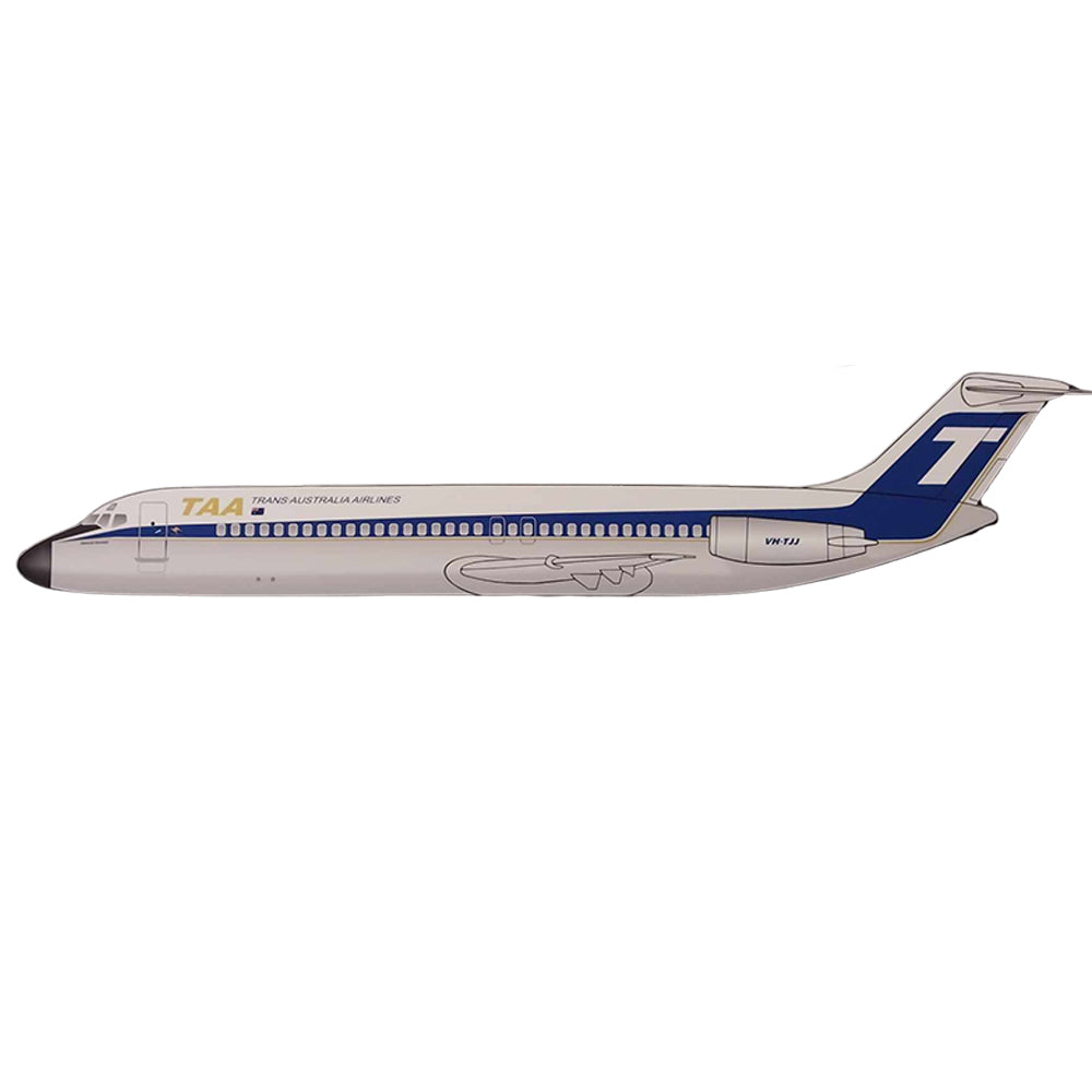 Trans Australia Airlines 1970s T Jet livery
