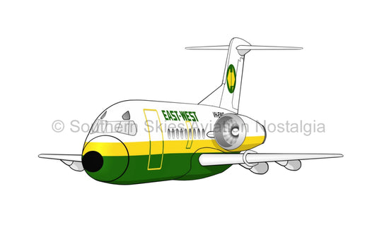 East-West Airlines Fokker F-28-3000 VH-EWG