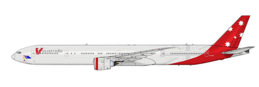 V Australia Boeing 777-300ER VH-VOZ PVC side profile cutout.