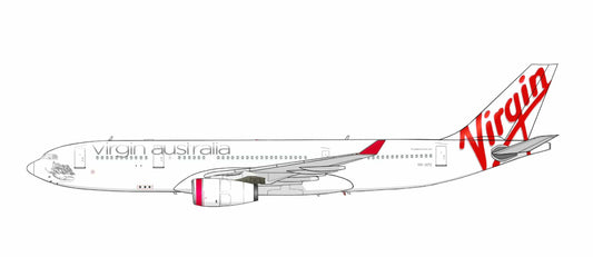Virgin Australia Airbus A330-200 VH-XFC PVC side profile cutout.