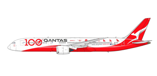 QANTAS Boeing 787-9 VH-ZNJ “100 year” livery PVC side profile cutout.