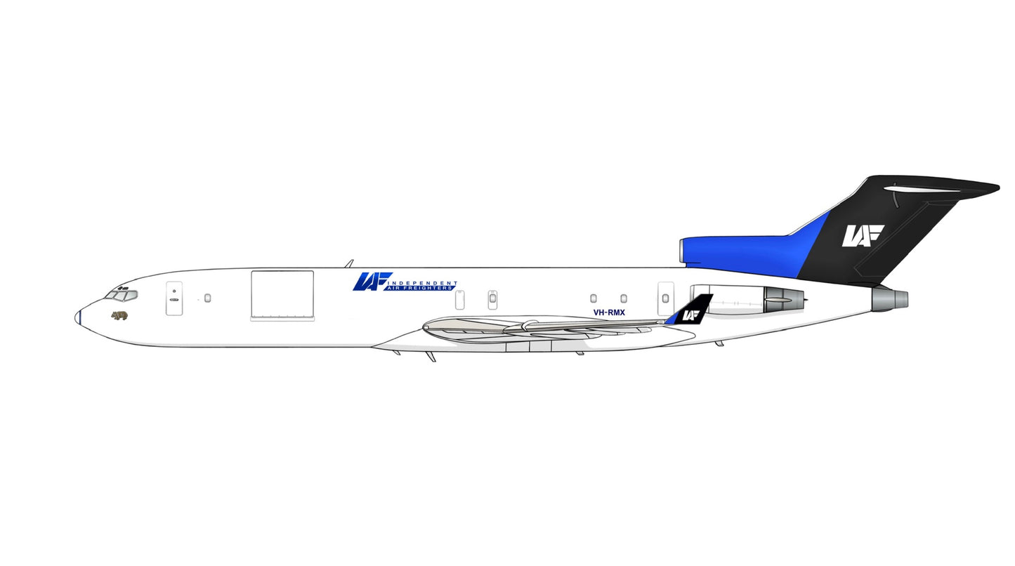 Independent Air Freighters Boeing 727-277 VH-RMX PVC side profile cutout.