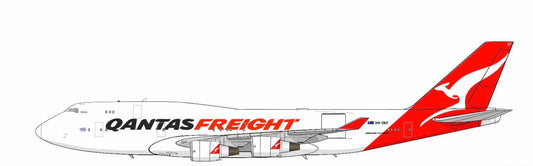 QANTAS Freight Boeing 747-400 VH-OEF “what if” fictitious livery 20cm side profile sticker.