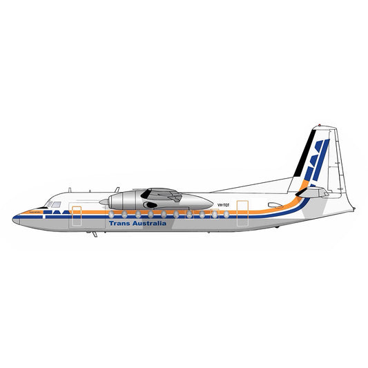 Trans Australia Airlines 1980s Camel Hump livery