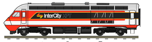 XPT Power Car side profile PVC cutout