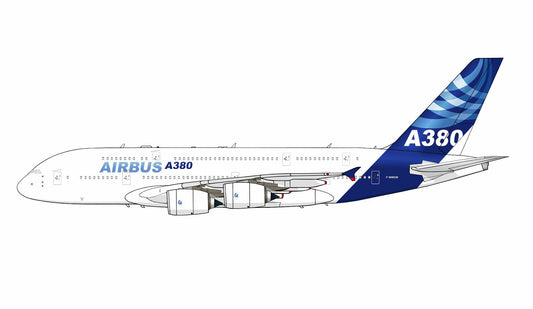 Prototype Airbus A380 20cm side profile sticker.