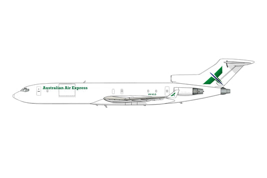 Australian Air Express Boeing 727-277 VH-VLG (VH-RMX) PVC side profile cutout.