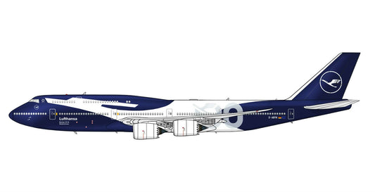Lufthansa Boeing 747-8 D-ABYN “100 years” livery 20cm side profile sticker.
