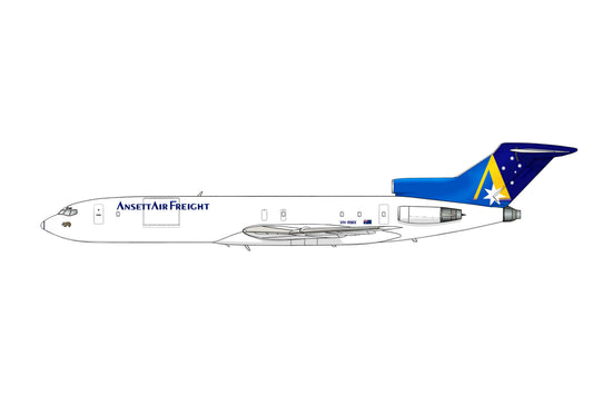 Ansett Air Freight Boeing 727-277 VH-RMX Final Starmark livery PVC side profile cutout.