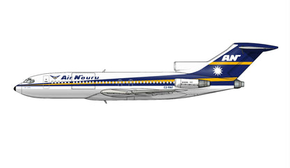 VH-RMS/VH-TBS Boeing 727-77 in all the liveries she wore, 20cm profile 10 sticker collection.
