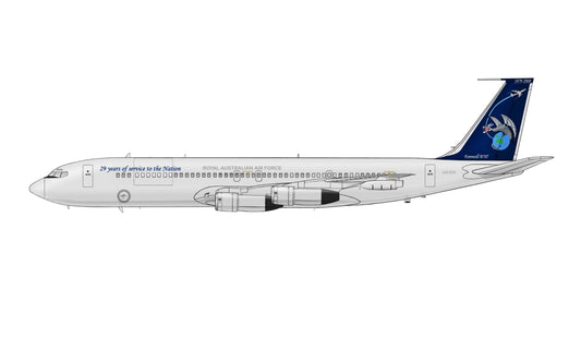 RAAF 707-338C A20-624 Farewell livery 20cm side profile sticker.