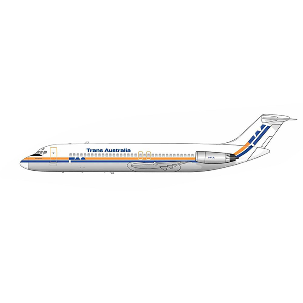 Trans Australia Airlines 1980s Camel Hump livery